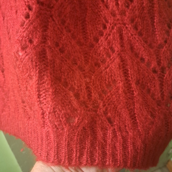 American Eagle V-Neck Knit Sweater - Picture 8 of 13